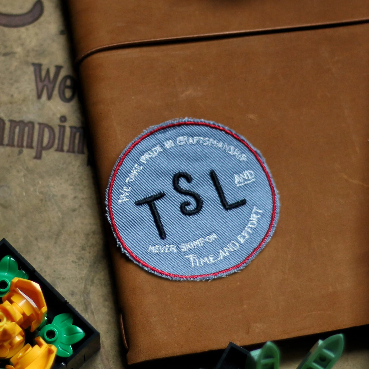 The Superior Labor TSL Circle Patch - Blue