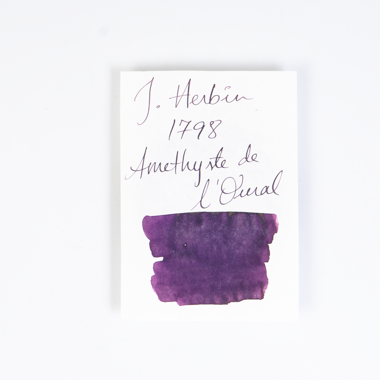 Jacques Herbin 1798 Amethyste de l'Oural (Amethyst of the Urals) 50ml Bottled Ink
