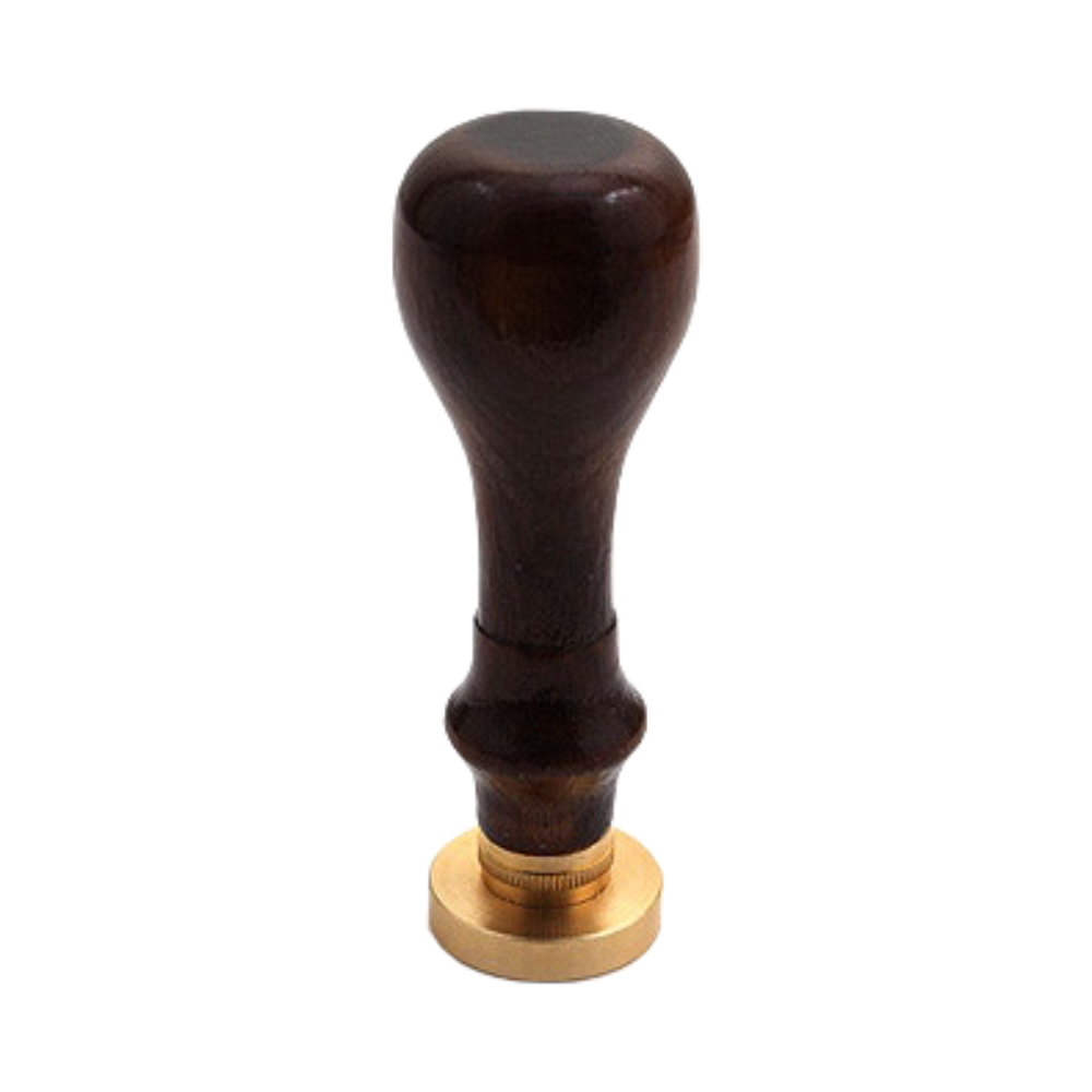 J. Herbin Brass Letter Seal + Wooden Handle