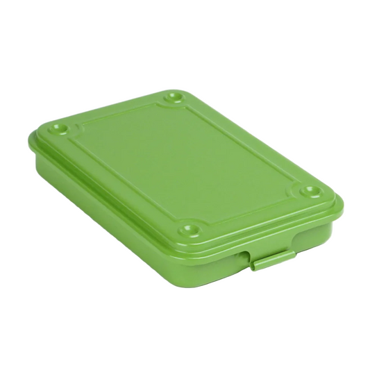 TOYO Steel Stackable Storage Box T-152 - Japanese Tea Green