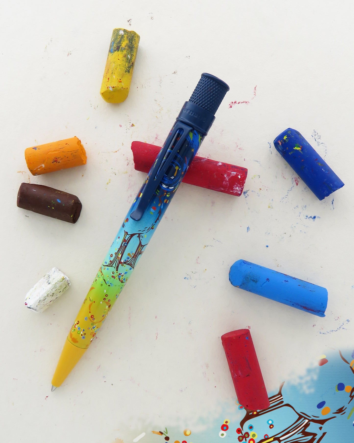 Retro 51 Collection Tornado Popper Rollerball - Day & Night - Sealed (A/P)
