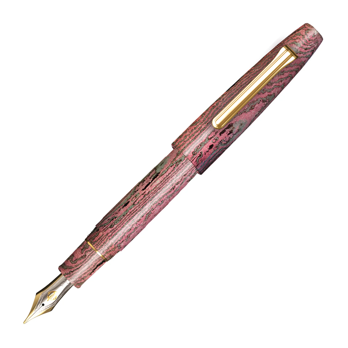 Sailor Naginata Togi Ebonite Fountain Pen - Umesaki - 21K KOP (Bespoke - Limited Edition)