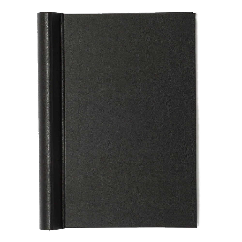 Leuchtturm1917 Springback A4+ Springback Binder - Black (Holds up to 500 Sheets)