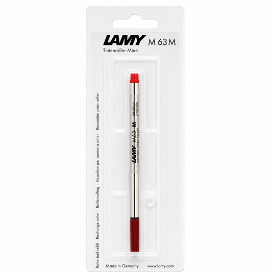 LAMY M63 Rollerball Refill - Red