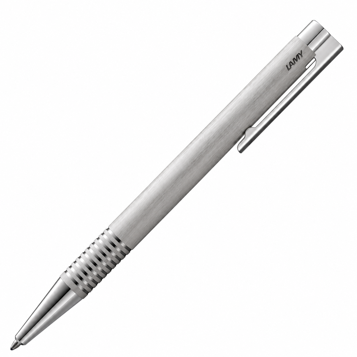 LAMY logo Ballpoint - Brushed Stainless Steel