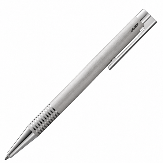 LAMY logo Ballpoint - Brushed Stainless Steel