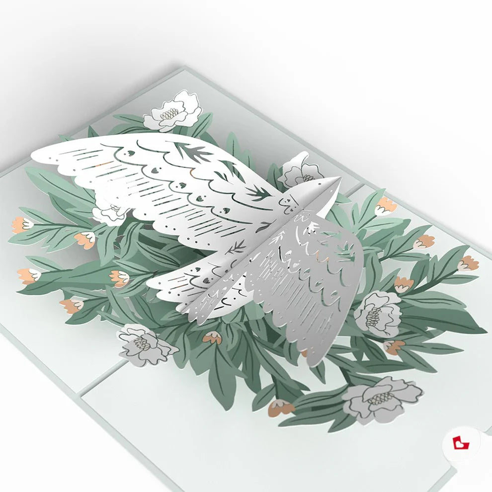 Lovepop Pop-Up Card - Thinking of You (Dove)