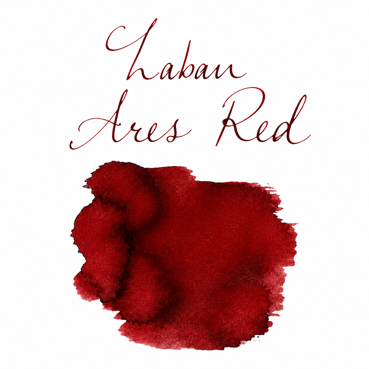 Laban Ares Dark Red Bottled Ink - 50ml