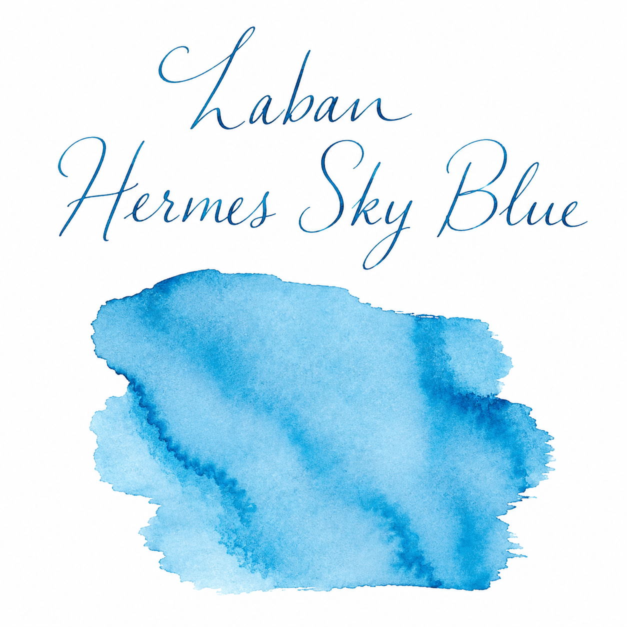 Laban Hermes Sky Blue Bottled Ink - 50ml