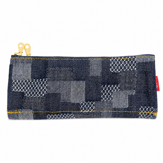 Luddite Bendy Pen Case - Patchwork