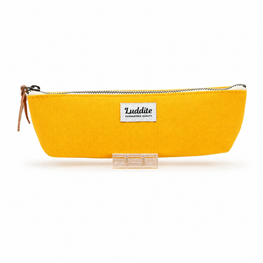 Luddite Boat Slim Pen Case - Yellow