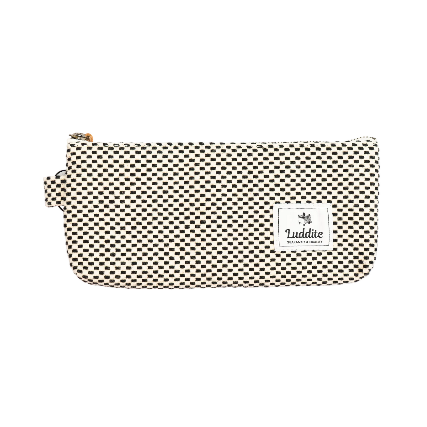Luddite Gusseted Pen Case - Sashiko Stitching