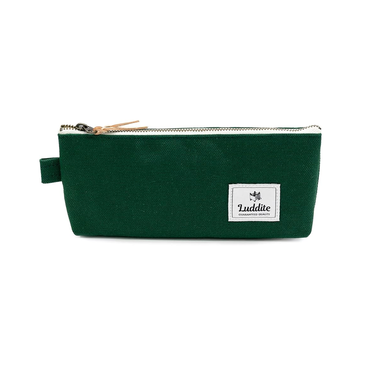 Luddite Gusseted Pen Case - Green