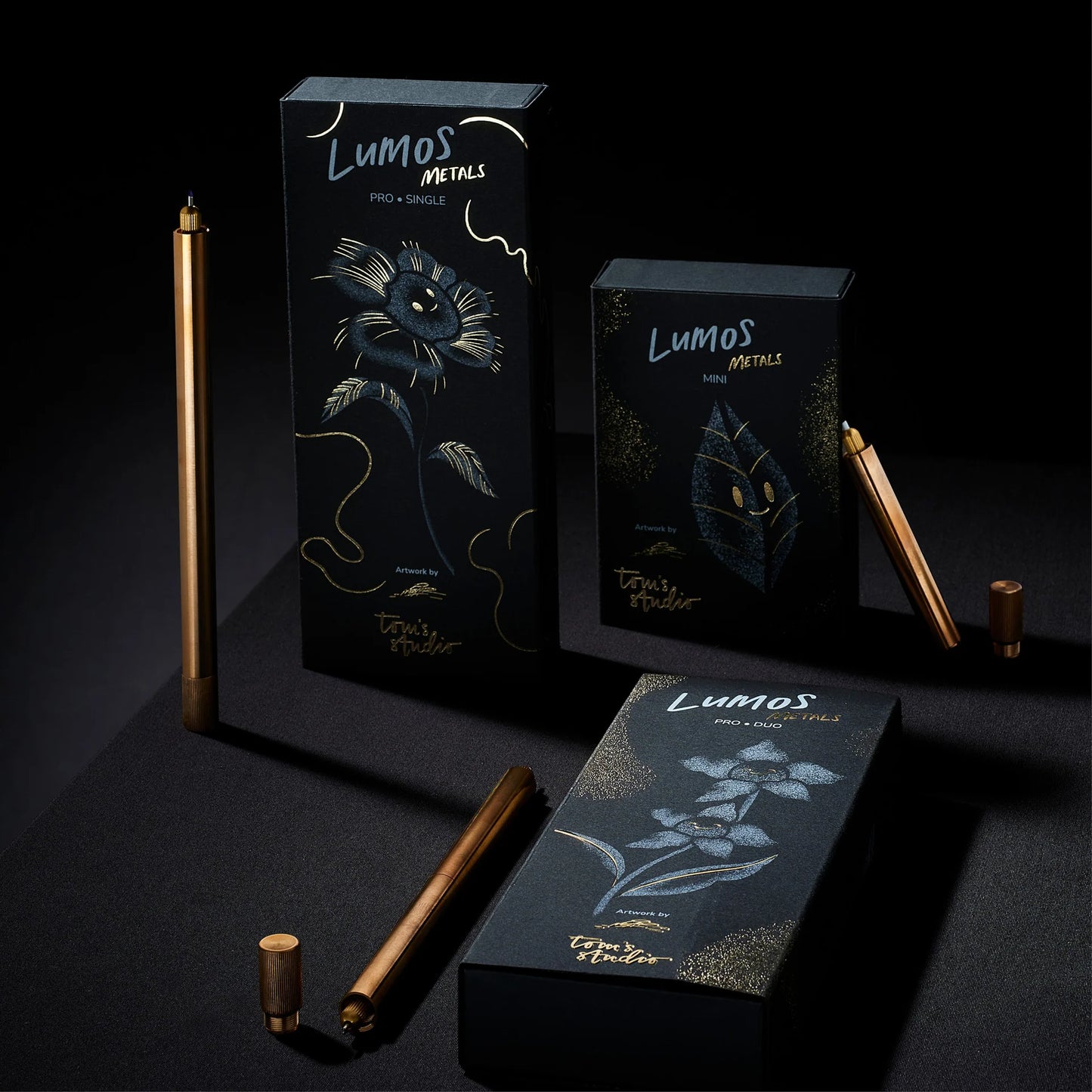 Tom's Studio Lumos Mini Refillable Pen - Bronze