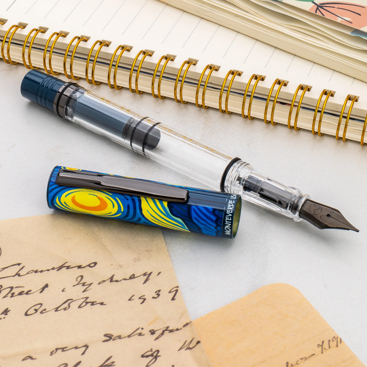 Monteverde MP1 Fountain Pen - Starry Night (Numbered Edition)