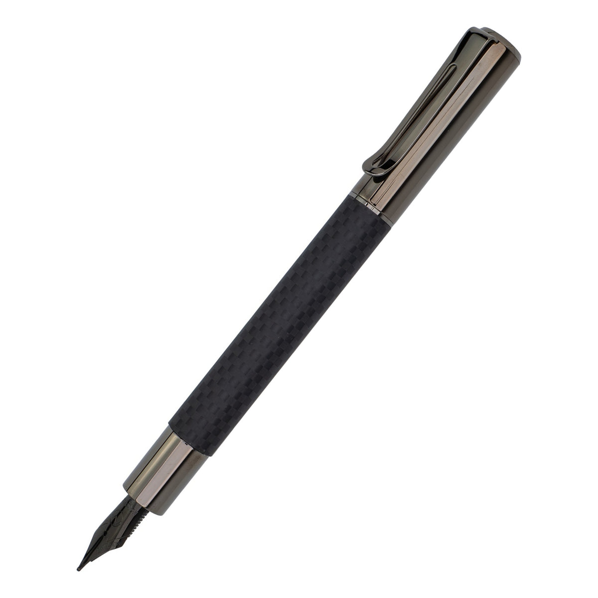 Monteverde Ritma Fountain Pen - Matte Carbon Fiber