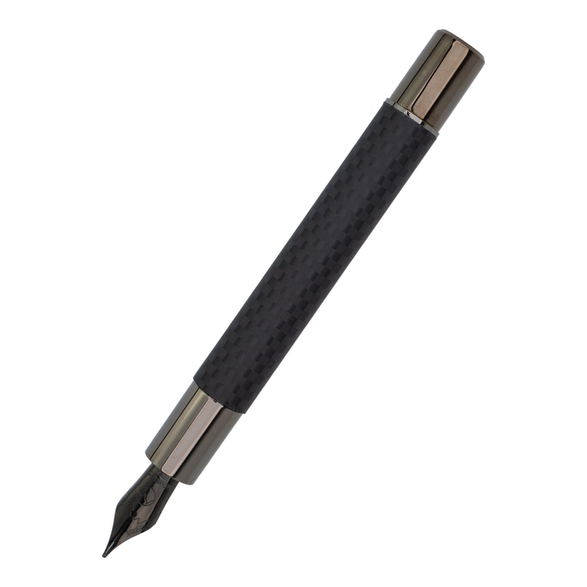 Monteverde Ritma Fountain Pen - Matte Carbon Fiber