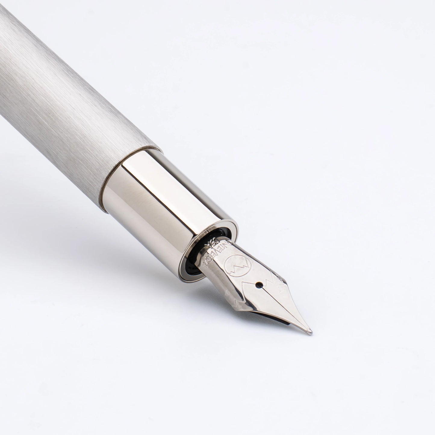 Monteverde Ritma Fountain Pen - Brushed Stainless Steel