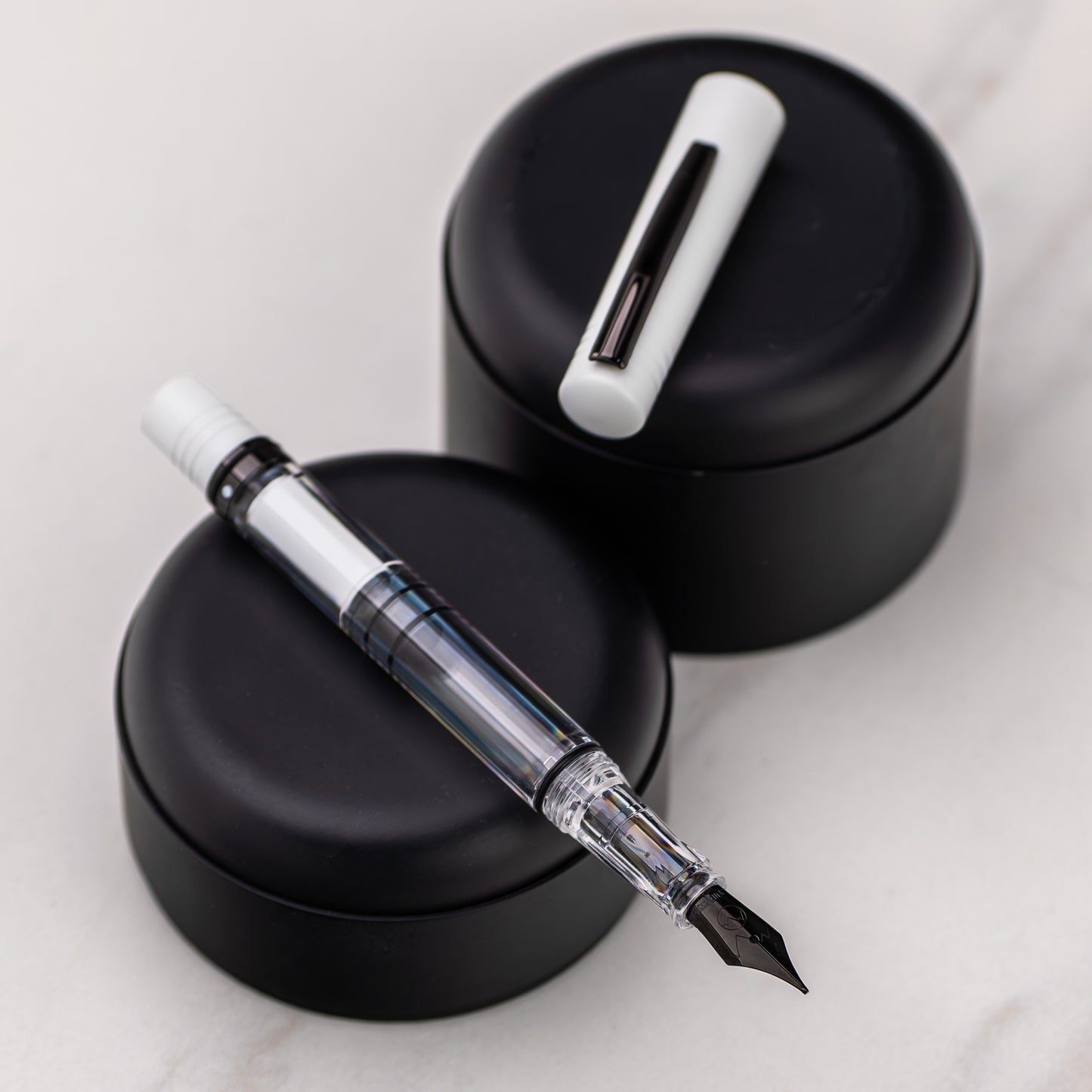 Monteverde MP1 Fountain Pen - White Lotus (Limited Edition)