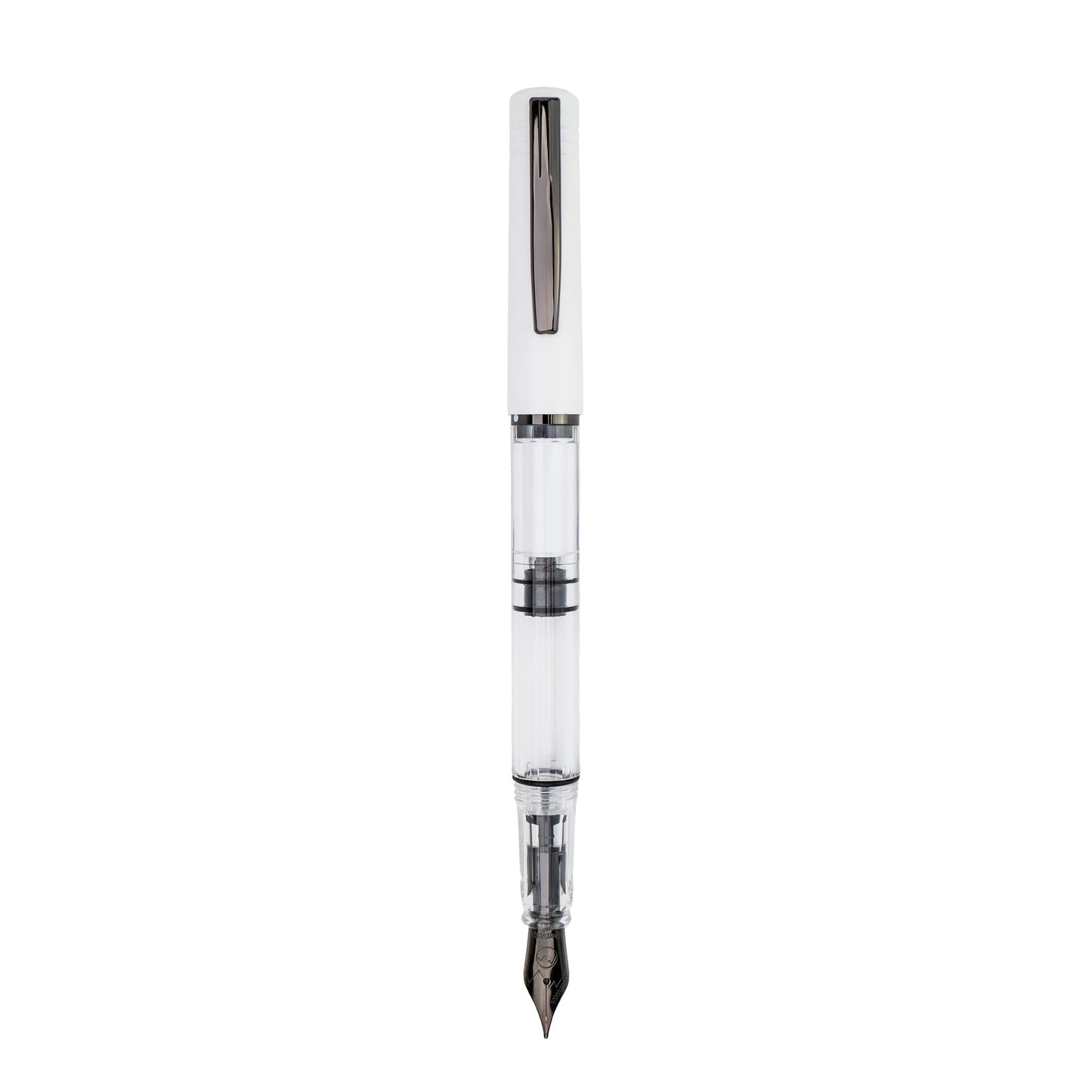 Monteverde MP1 Fountain Pen and Cylinder Pen Holder Set - White Lotus (Limited Edition)