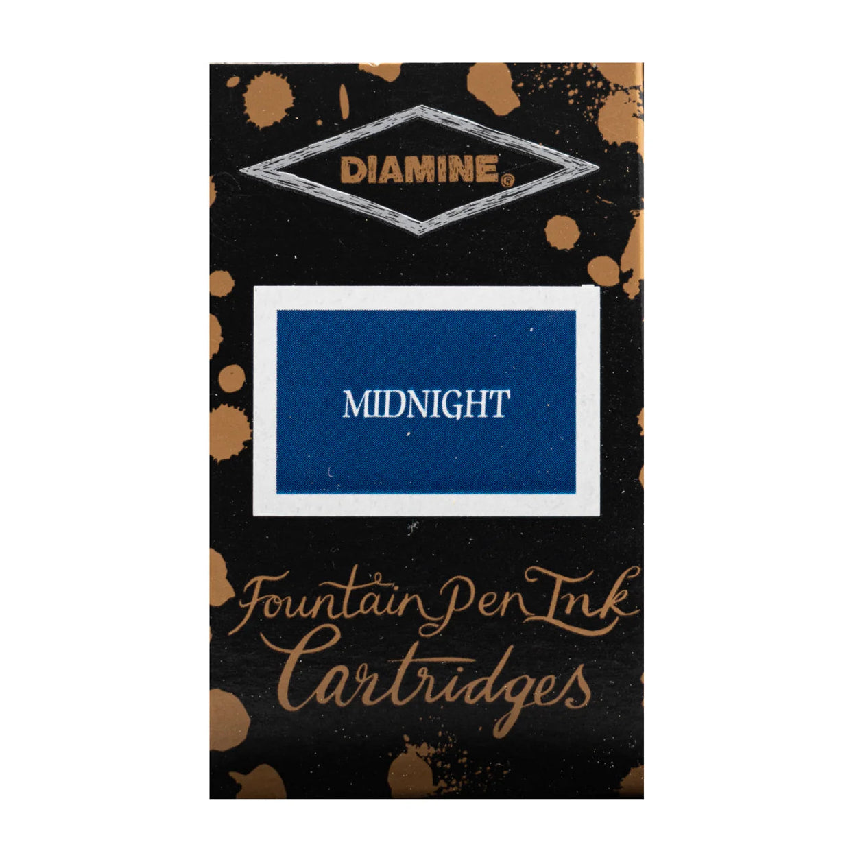 Diamine Midnight Ink Cartridges (Set of 18)