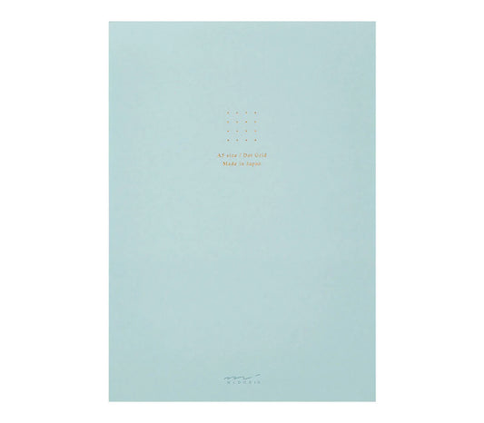 Midori Soft Color A5 Dotted Paper Pad - Blue