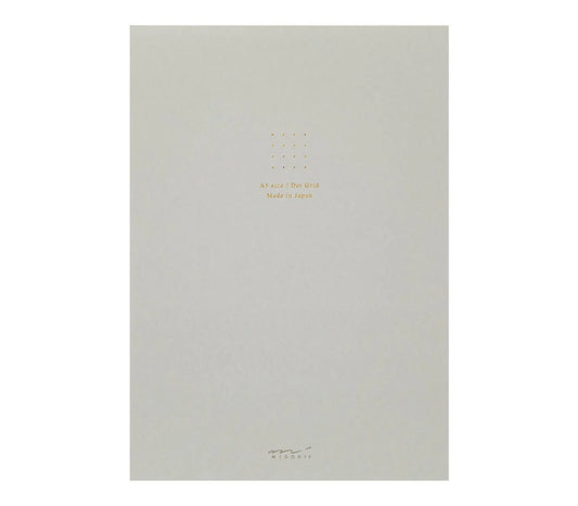 Midori Soft Color A5 Dotted Paper Pad - Gray