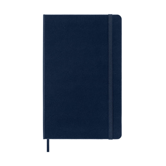 Moleskine Large Hardcover Classic Squared Notebook - Sapphire Blue
