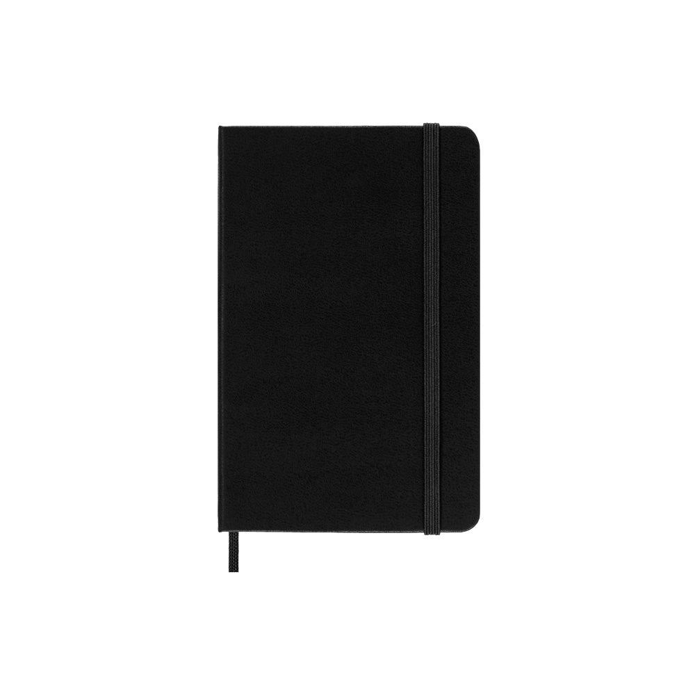 Moleskine Pocket Hardcover Classic Plain Notebook - Black