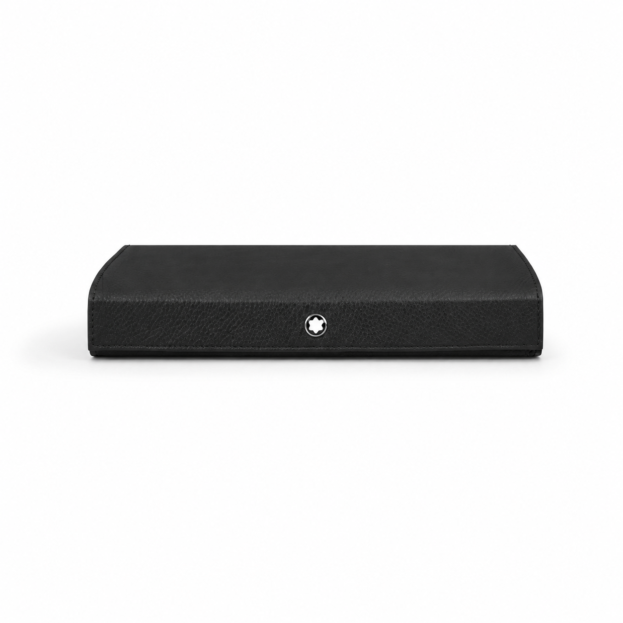 Montblanc Grain Leather 8-Slot Travel Box - Black