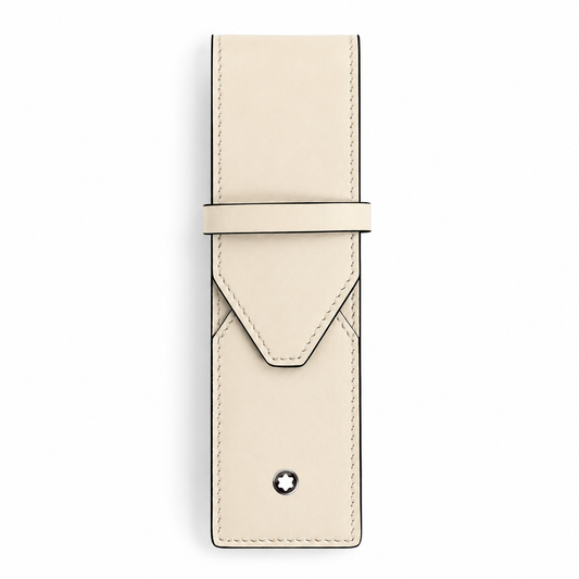 Montblanc Meisterstuck 2-Pen Pouch - Cloudy Beige