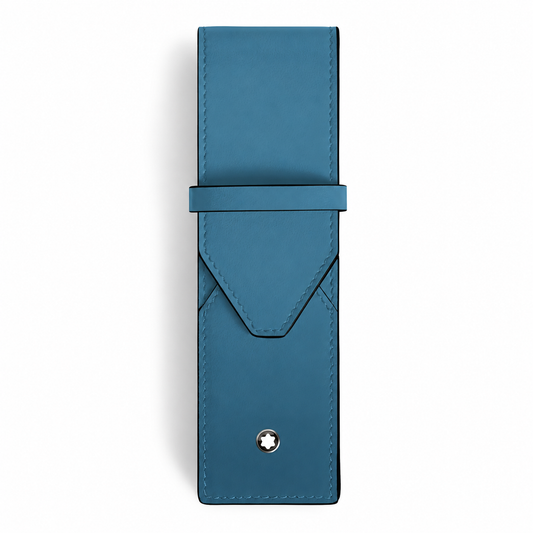 Montblanc Meisterstuck 2-Pen Pouch - Sfumato Smoky Blue