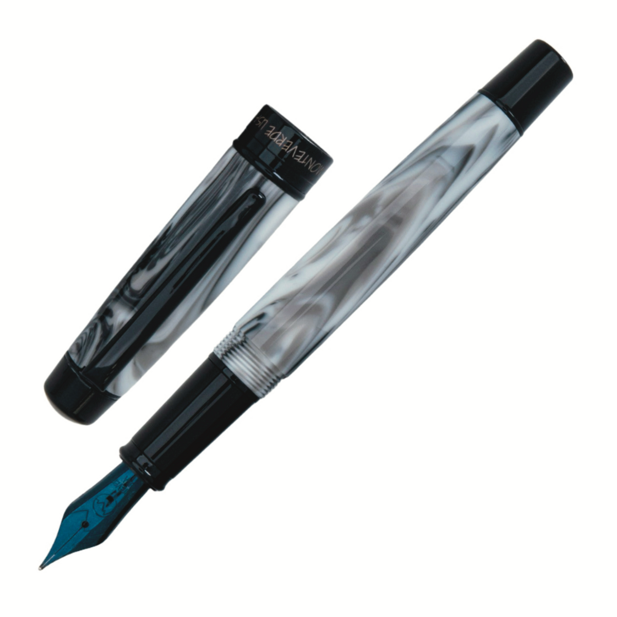Monteverde Prima Fountain Pen - Grey Swirl (Discontinued)