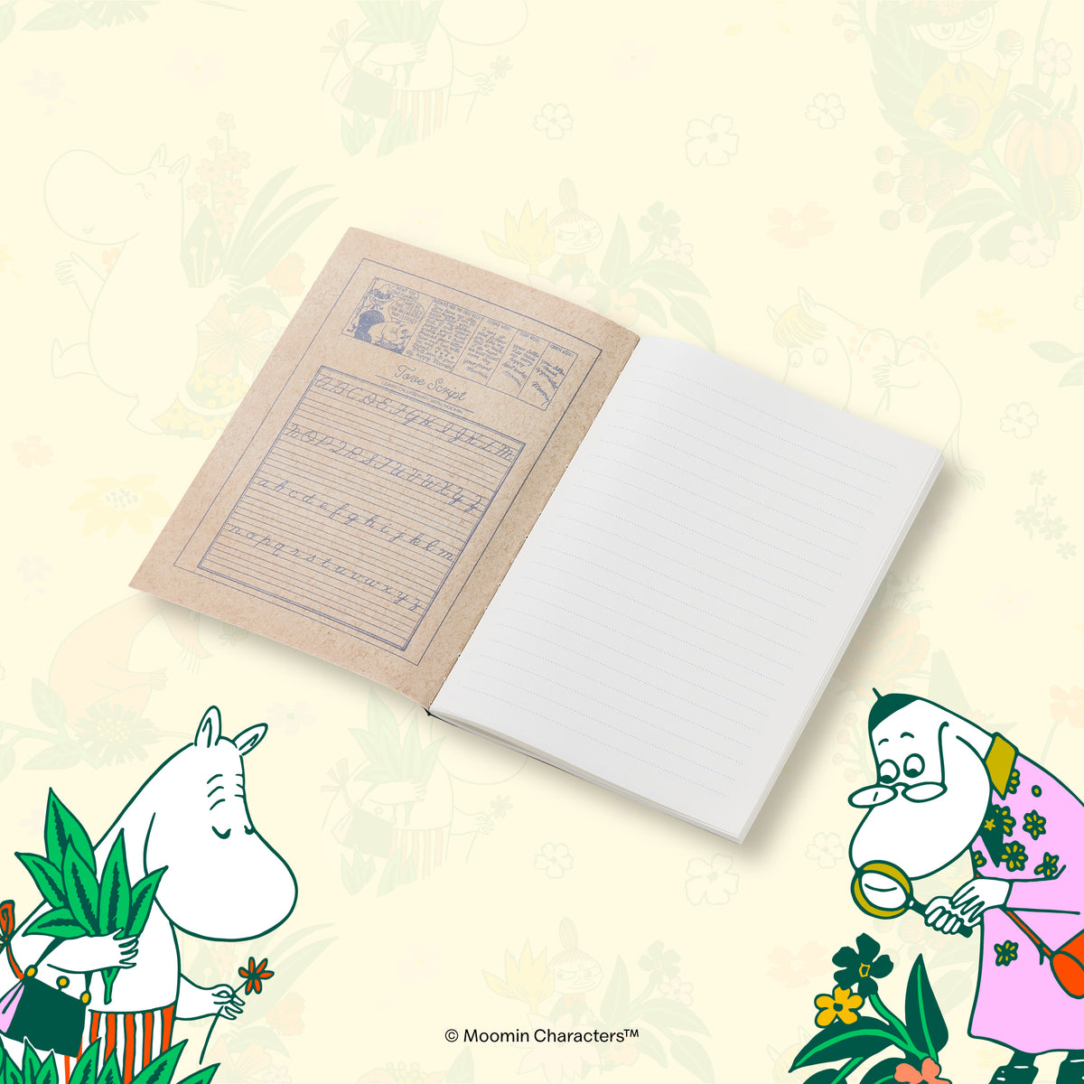 Esterbrook x Moomin x New York Botanical Gardens Passport-Size Lined Notebook Set - Small (Set of 3)