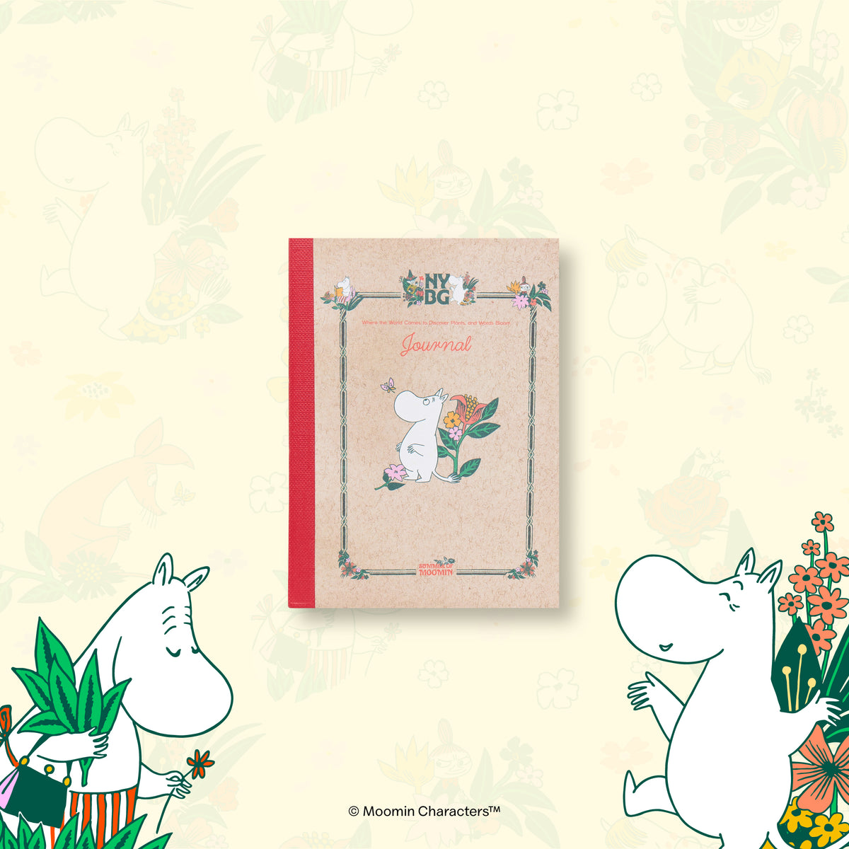 Esterbrook x Moomin x New York Botanical Gardens Passport-Size Lined Notebook Set - Small (Set of 3)