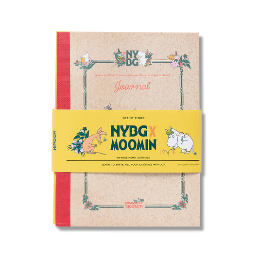 Esterbrook x Moomin x New York Botanical Gardens A5 Lined Notebook Set - Large (Set of 3)