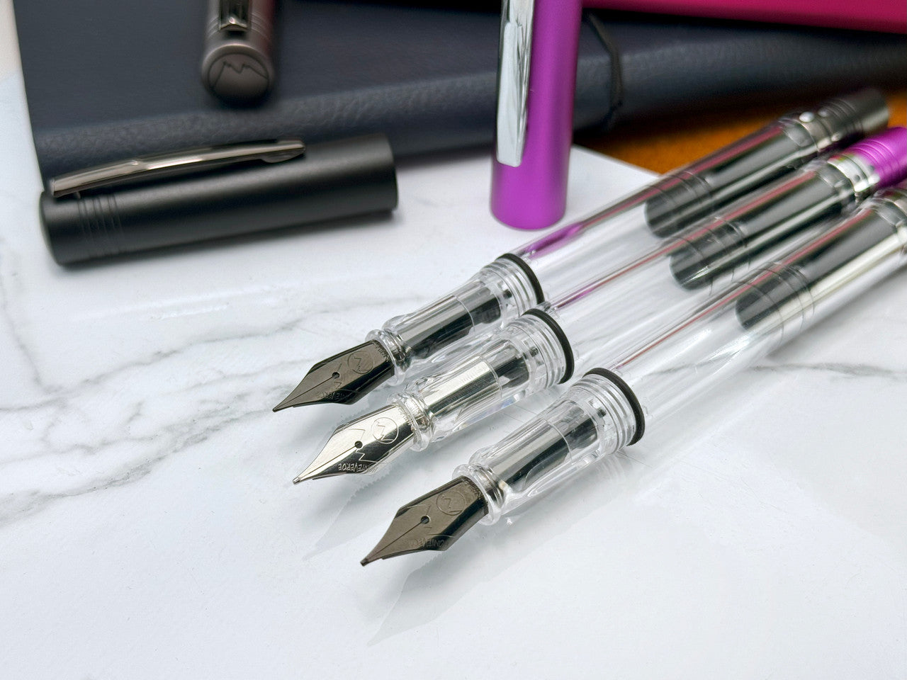 Monteverde MP1 Fountain Pen - Coal Grey