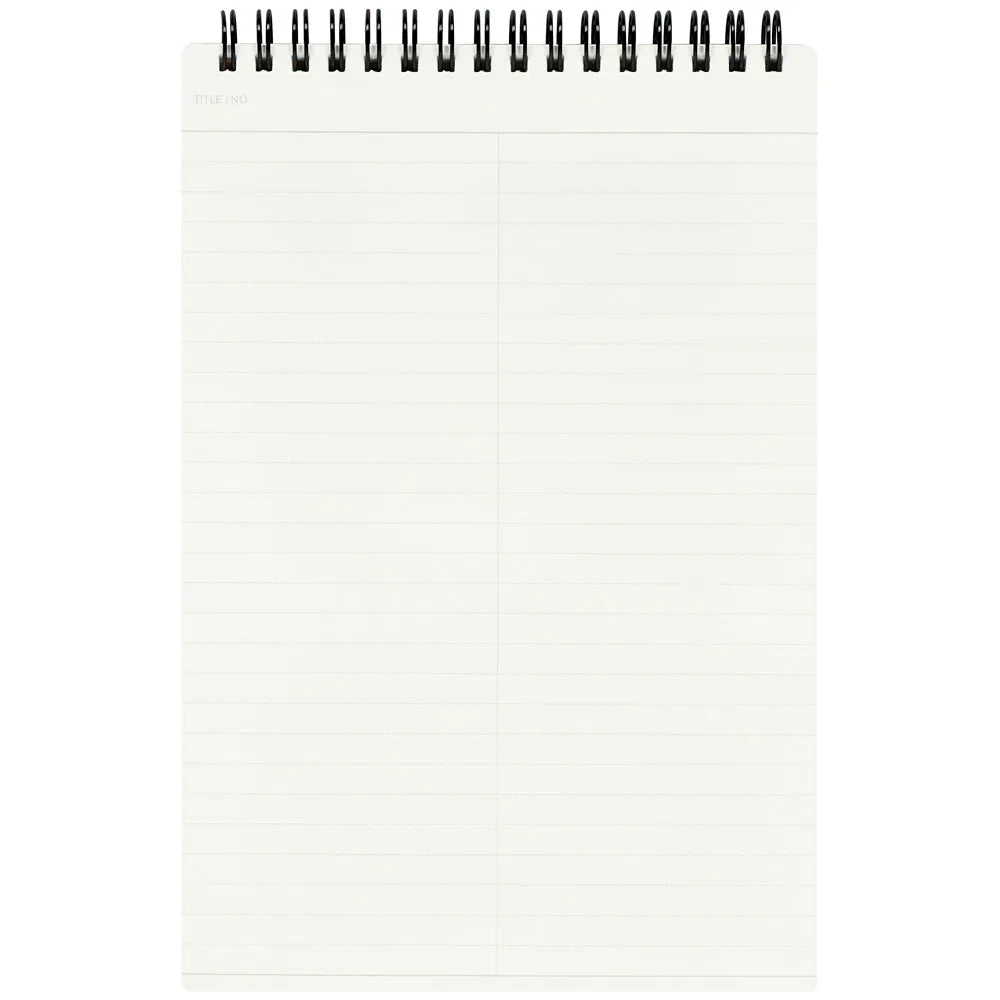 Maruman Mnemosyne N166 A5 Twin Ring Notepad - Lined (7mm)