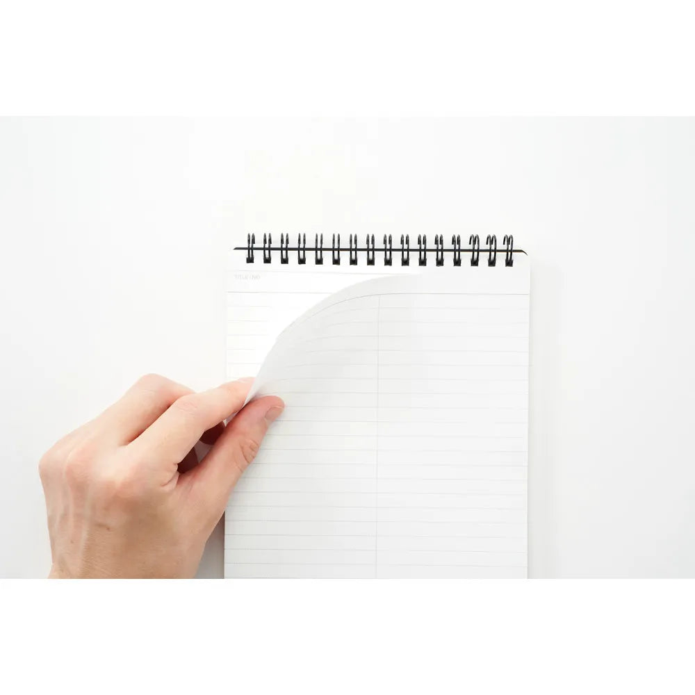 Maruman Mnemosyne N166 A5 Twin Ring Notepad - Lined (7mm)