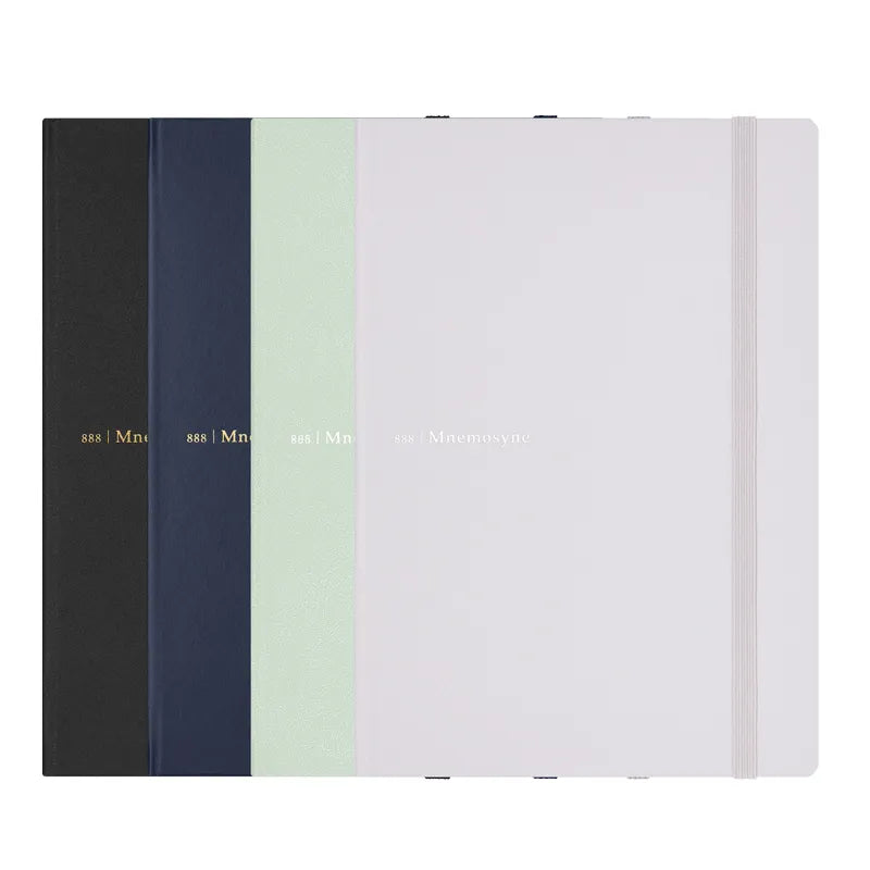 Maruman Mnemosyne N888 A5 Hardcover Dotted Journal - Black