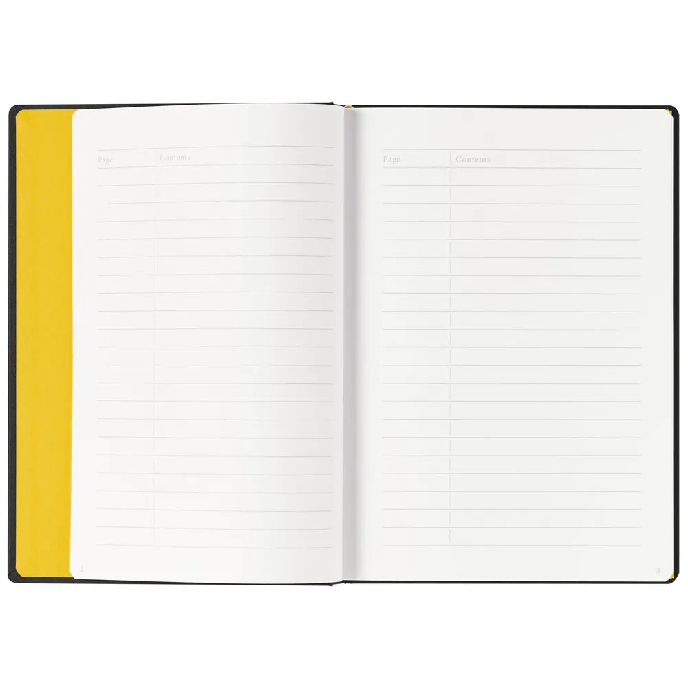 Maruman Mnemosyne N888 A5 Hardcover Dotted Journal - Black