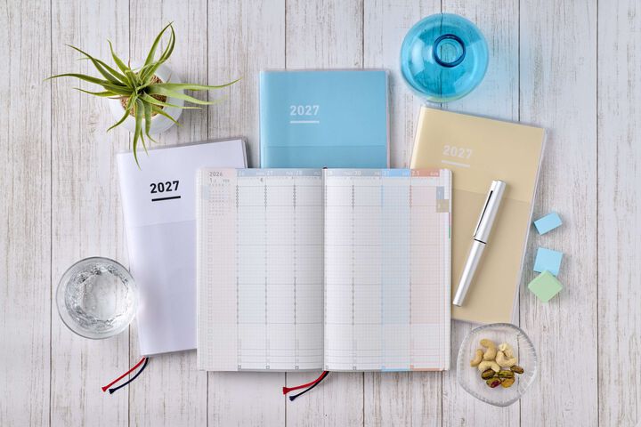 Kokuyo Jibun 2027 Techo Diary - Yellow (A5 Slim)