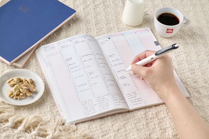Kokuyo Jibun 2027 Techo Lite - Beige (A5 Slim)