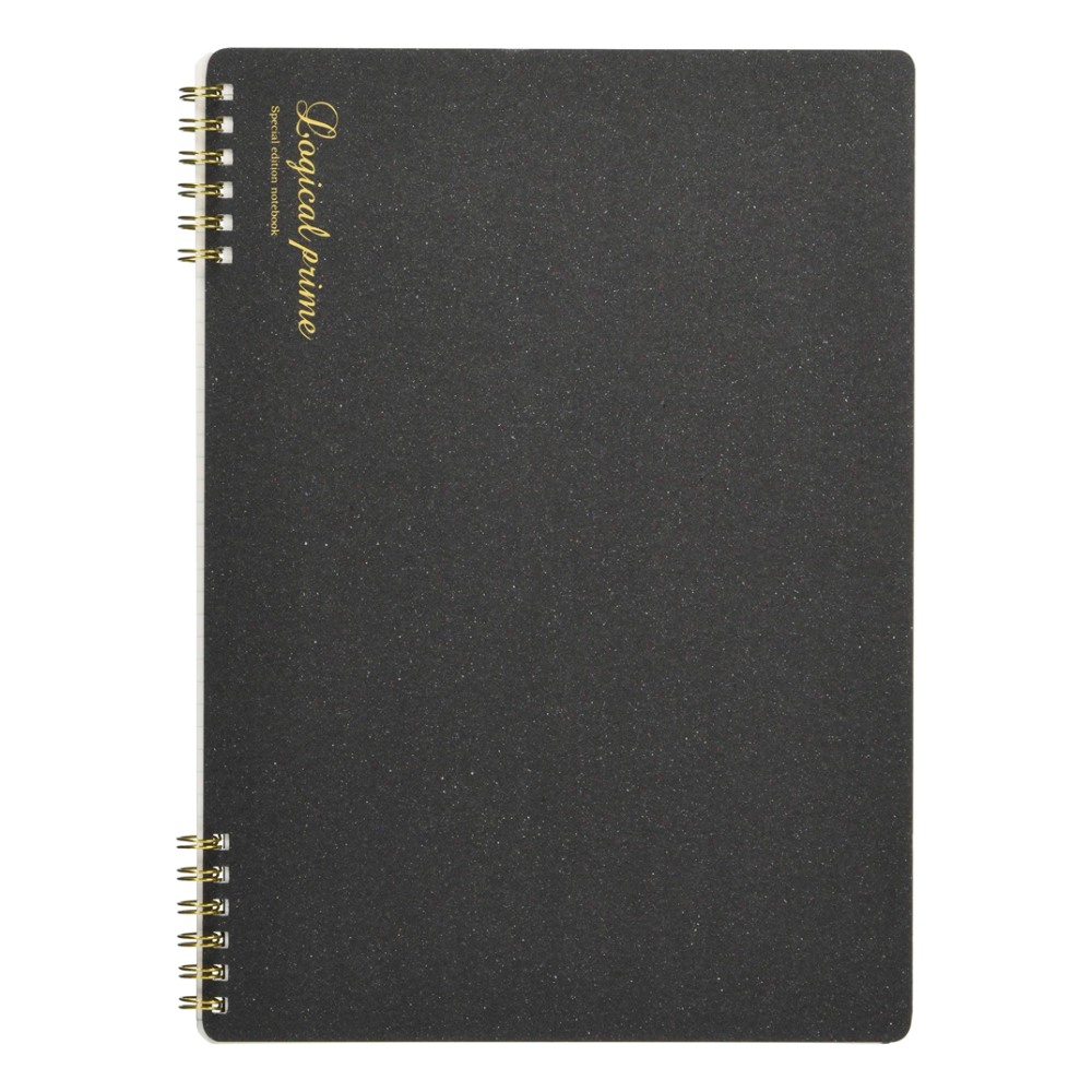 Nakabayashi Logical Prime B5 Grid Ring Notebook - Gray