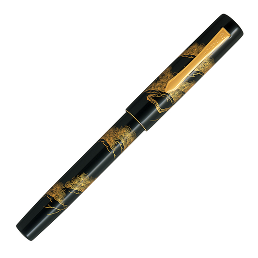Namiki Yukari Chinkin Fountain Pen - Matsu (Pine Tree)