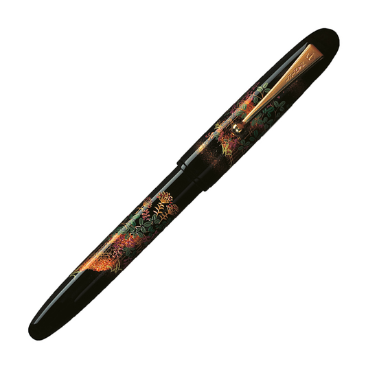Namiki Yukari Maki-e Fountain Pen - Flower Fence
