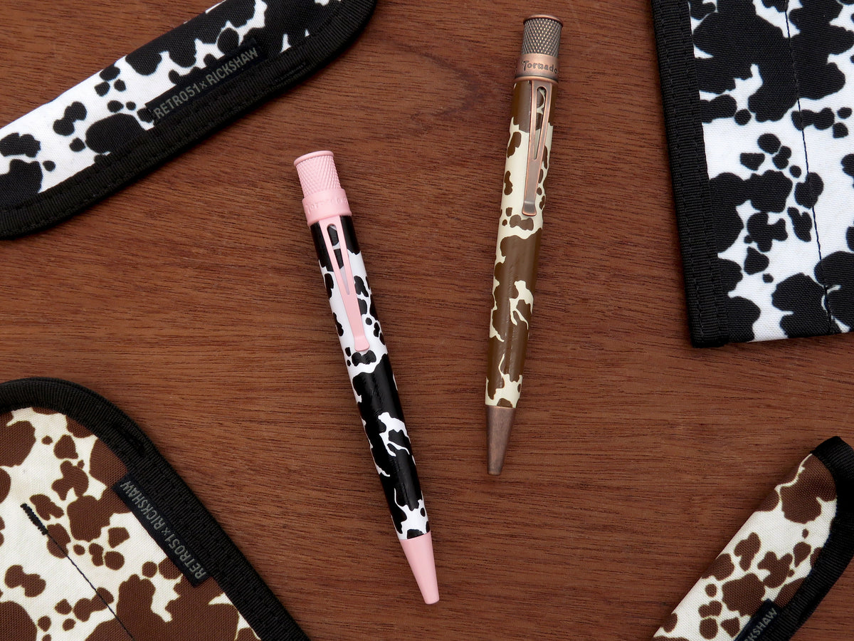 Retro 51 Tornado Rollerball - Over the Moon: Dairy Cow (Dromgoole's 2026 Dallas Pen Show Exclusive)