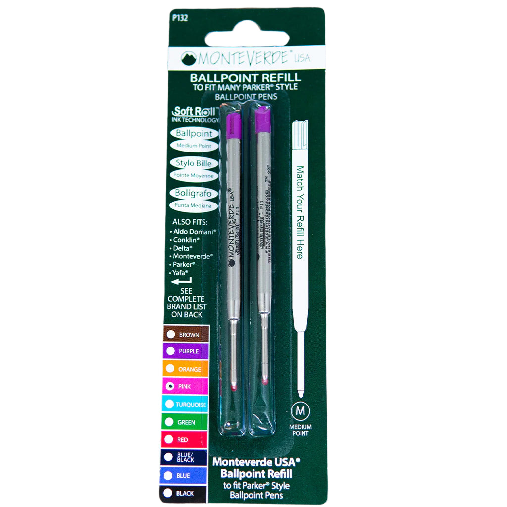 Parker Ballpoint Refill by Monteverde USA® - Blue (2 ea)