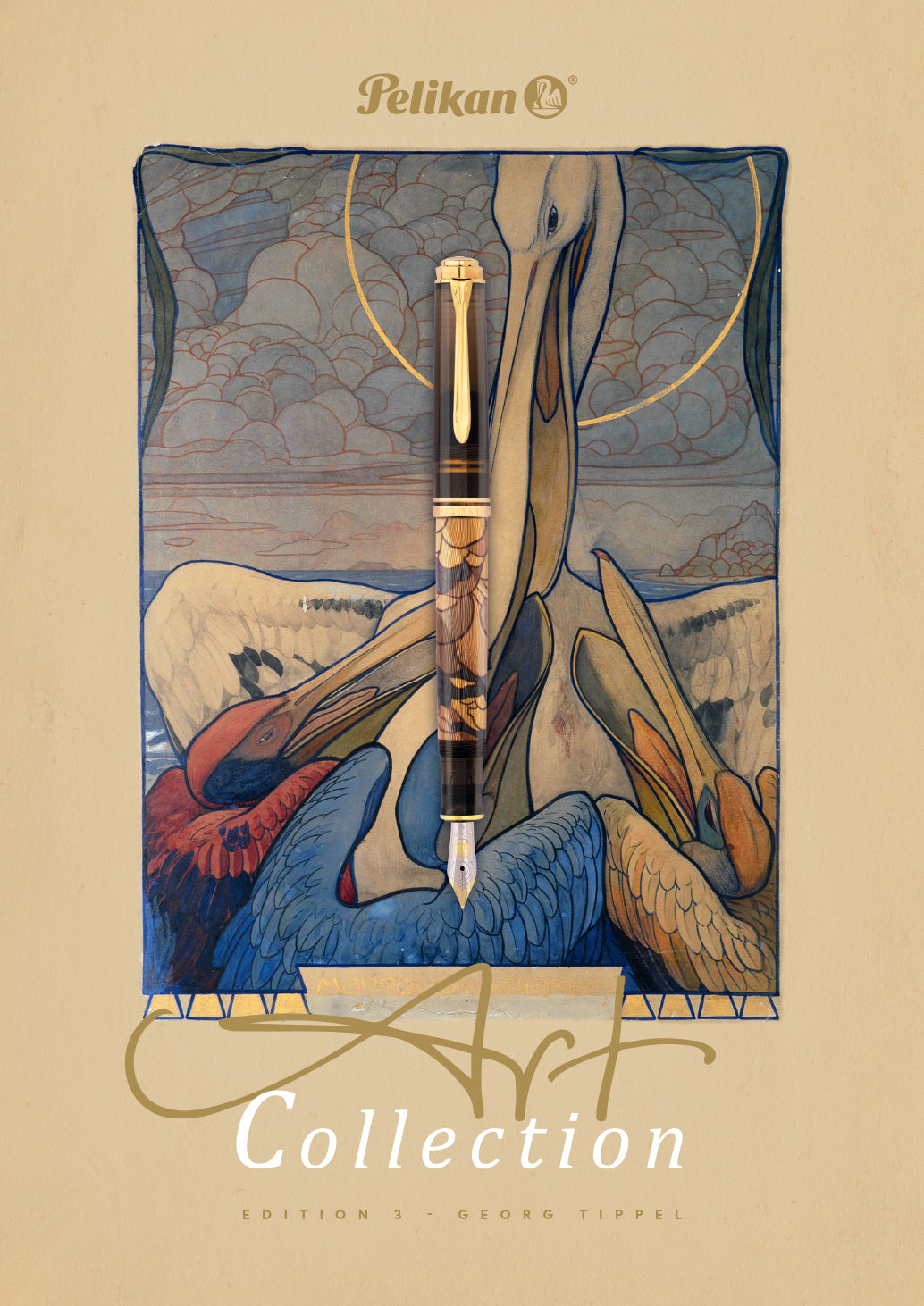 Pelikan Souverän M600 Series Art Collection II Fountain Pen - Georg Tippel (Special Edition)
