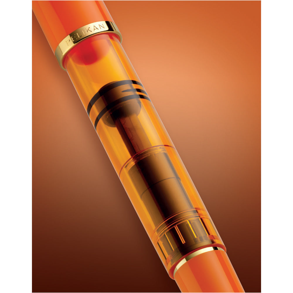 Pelikan Classic M200 Fountain Pen - Orange Delight (Special Edition - Retired)